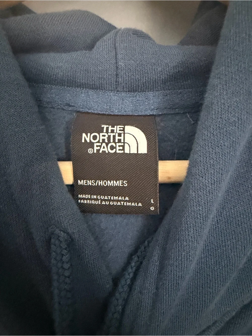The North Face Men’s Teal Blue Logo Hoodie